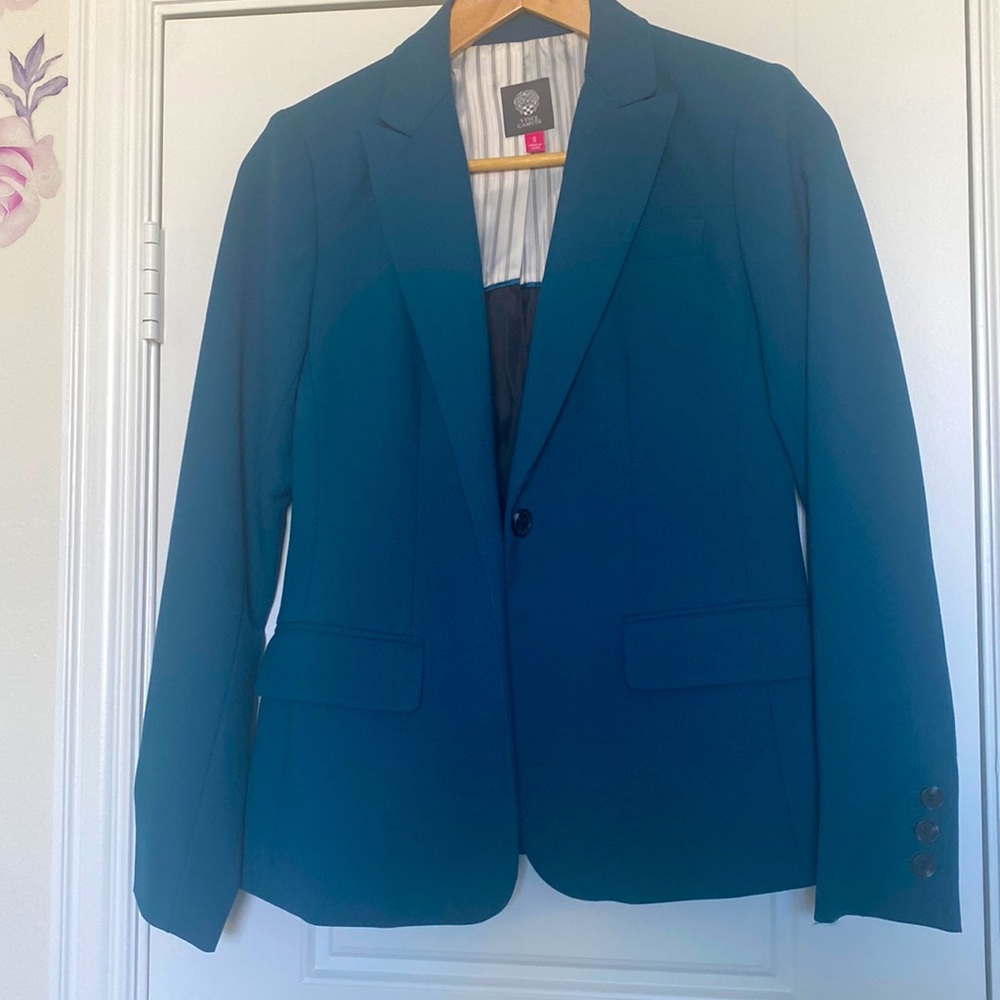 Blue/teal women’s blazer | vince camuto